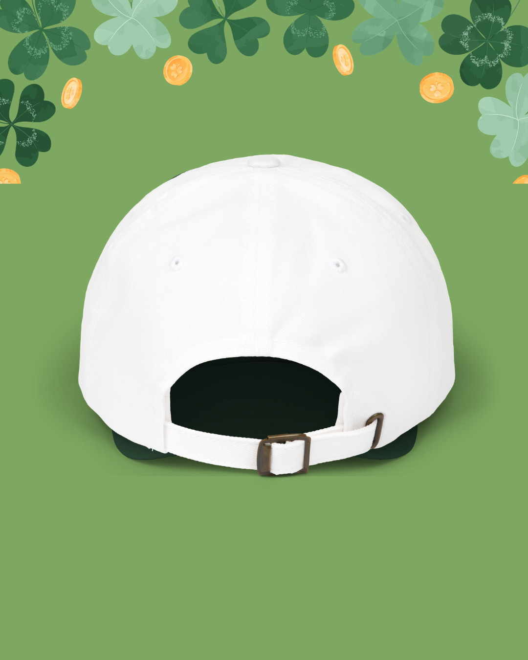 Blessed to Be Irish Embroidered Dad Hat (Shamrock Cap)