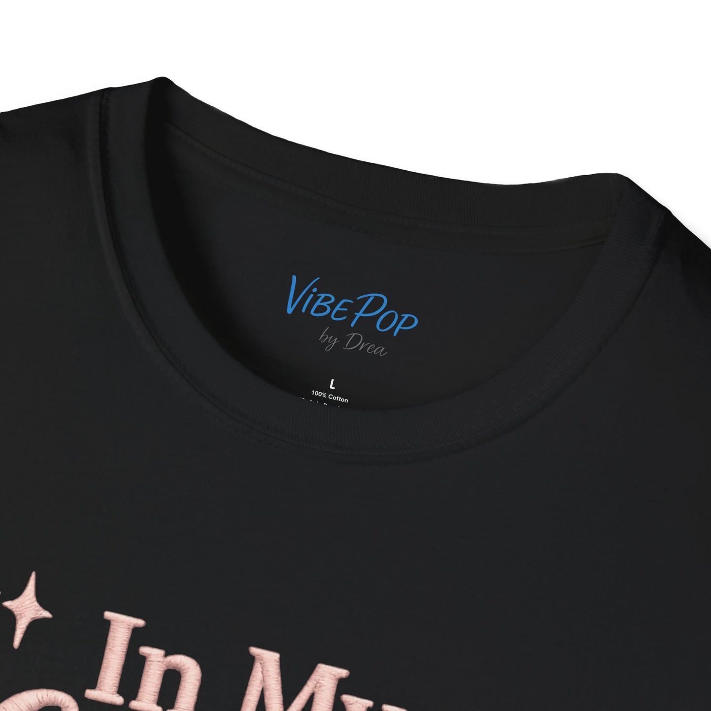 In My Lucky Era Shirt – Pink Script Lucky Girl Aesthetic Tee, Positive Quote Graphic T-Shirt for Women