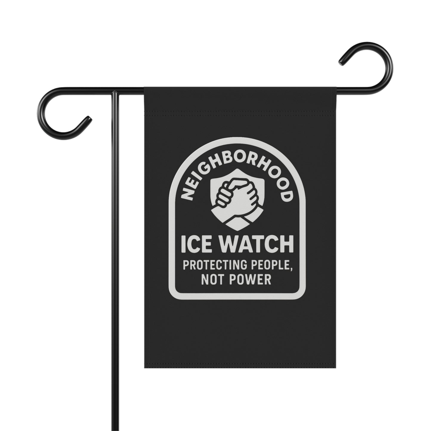 Neighborhood ICE Watch Flag – Protecting People, Not Power