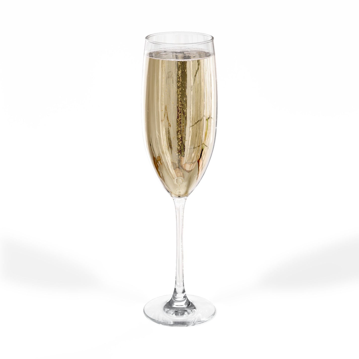 Personalized Gothic Champagne Glass – Eternal Love Engraved Flute with Custom Names & Date