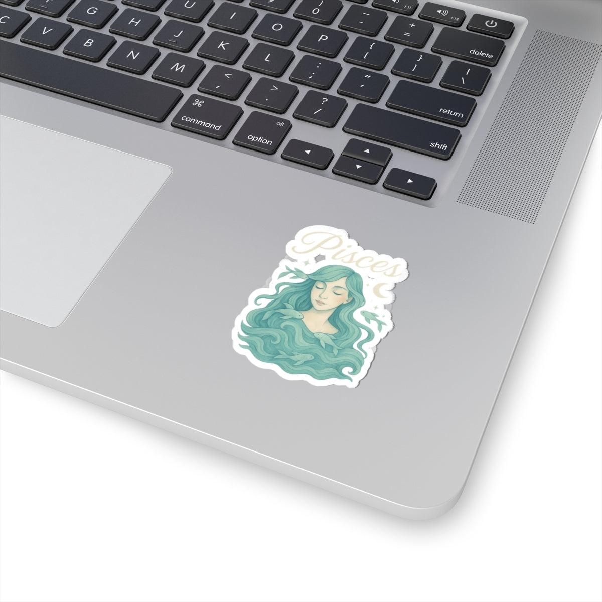 Pisces Zodiac Sticker – Astrology Vinyl Laptop & Water Bottle Decal – Pisces Star Sign Kiss Cut Sticker