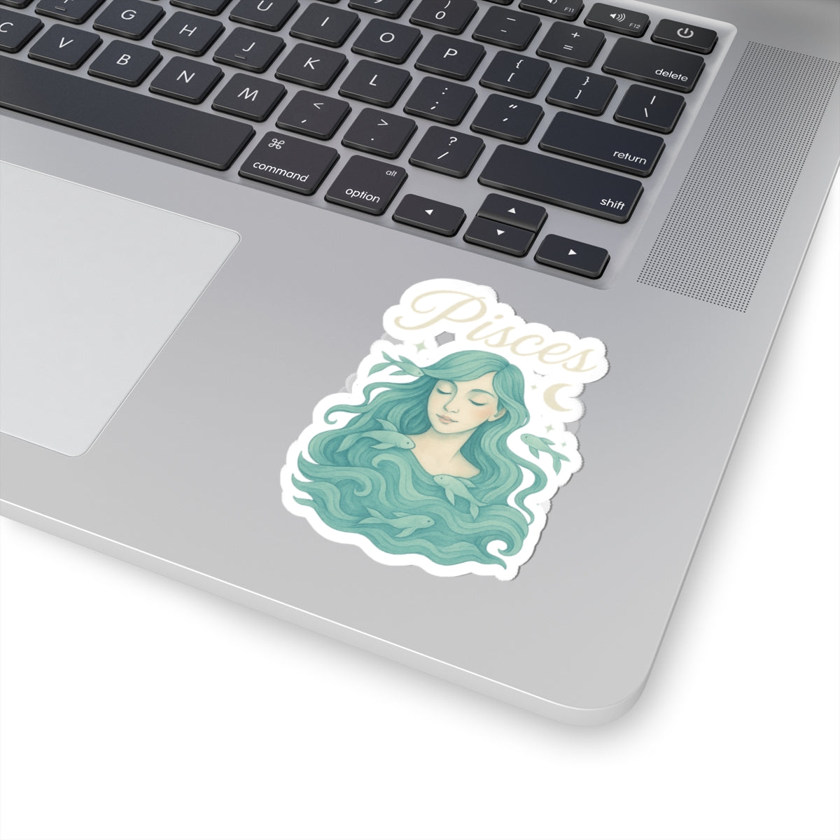 Pisces Zodiac Sticker – Astrology Vinyl Laptop & Water Bottle Decal – Pisces Star Sign Kiss Cut Sticker